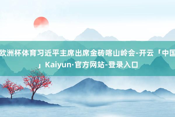 欧洲杯体育习近平主席出席金砖喀山岭会-开云「中国」Kaiyun·官方网站-登录入口